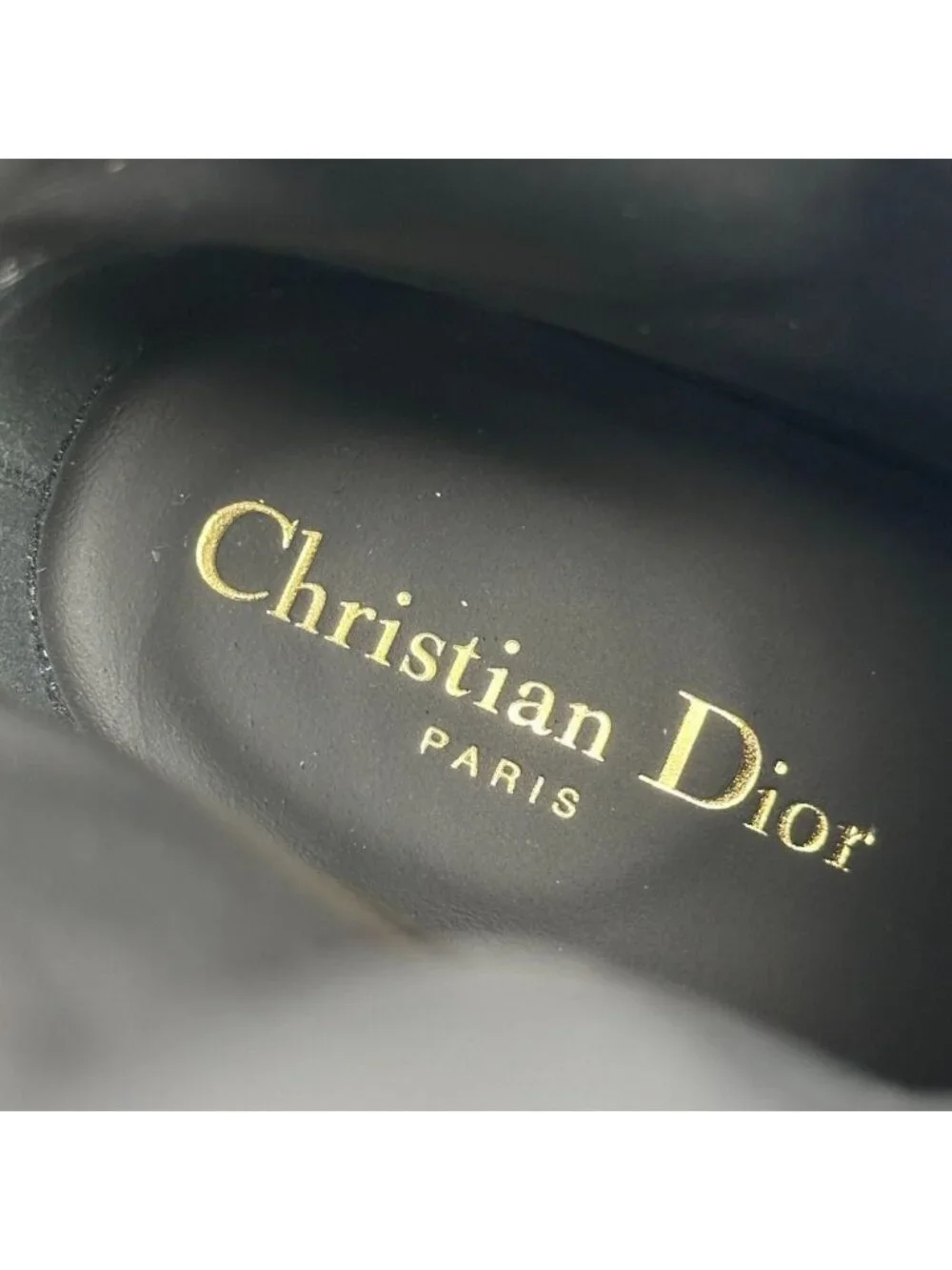 Dior D-leader Cannage Leather Quilted Boots Black